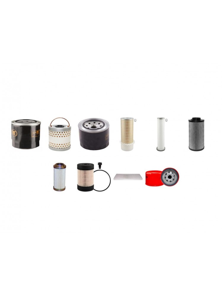 KOMATSU PC 95-2 Filter Service Kit w/KOMATSU  Eng.