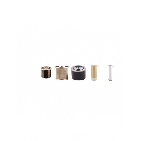 KOMATSU PW75R-2 Filter Service Kit Air Oil Fuel Filters w/KOMATSU 4D98-E1FB Eng. SN 22E0200001-