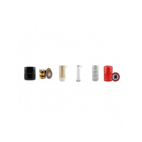 KOMATSU WB97R Filter Service Kit w/Perkins Ab80656Turbo Eng.