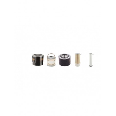 KOMATSU WB97S-2 Filter Service Kit Air Oil Fuel Filters w/KOMATSU Eng. SN F10001-F10430