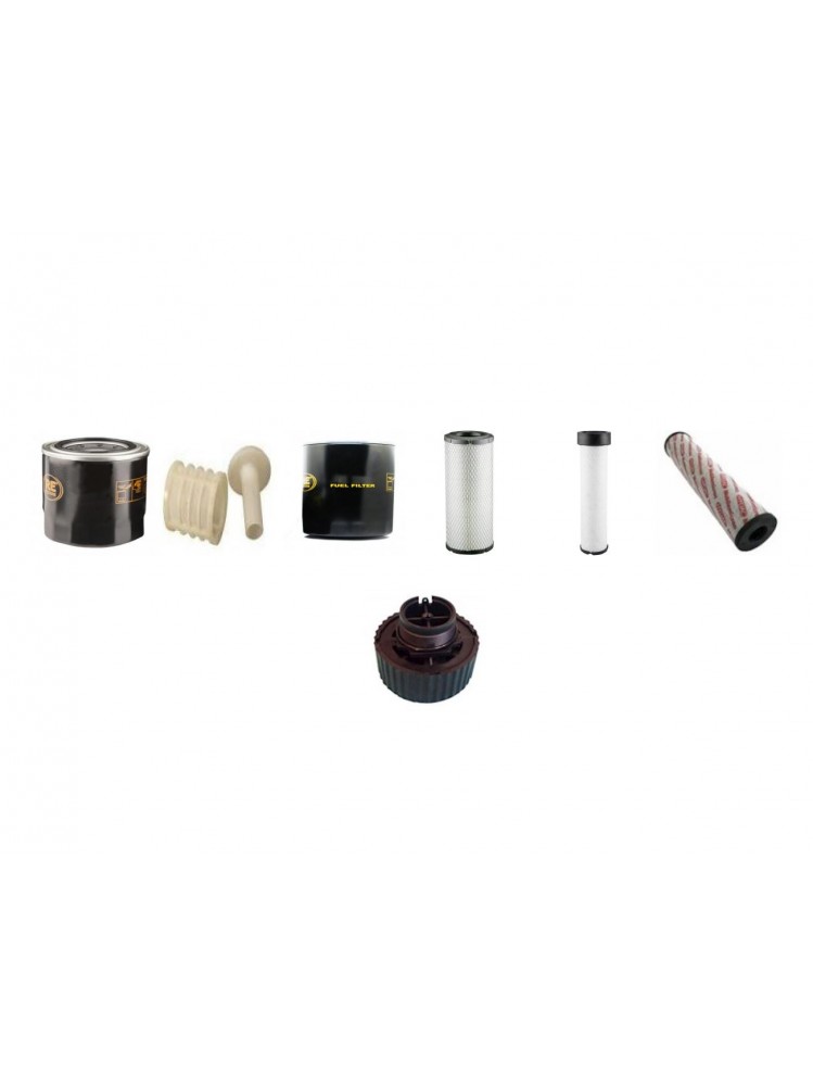 KRAMER 550 Filter Service Kit w/Yanmar 4Tnv88-Bknkr Eng. SN 349000001-