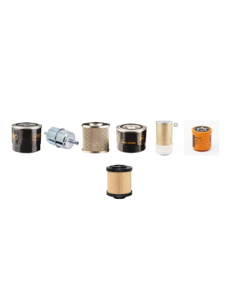 AVANT 635 Filter Service Kit withKubota D1105 Eng SN 47071-