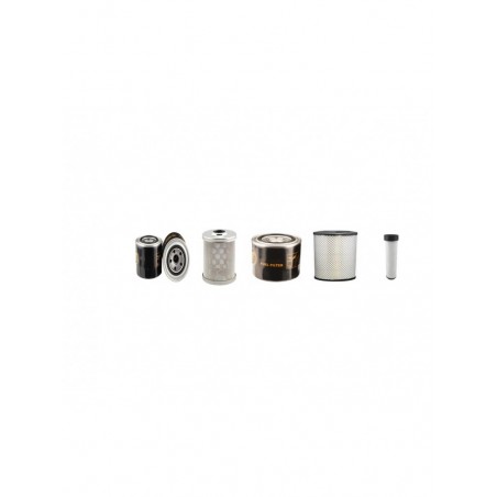 KUBOTA KC250HR Filter Service Kit Air Oil Fuel Filters w/Kubota V2203M Eng.