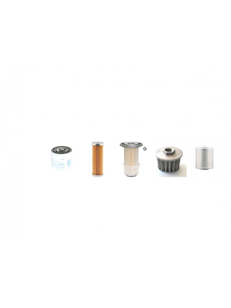 Kubota KH007 Mini E xcavator Filter Kit