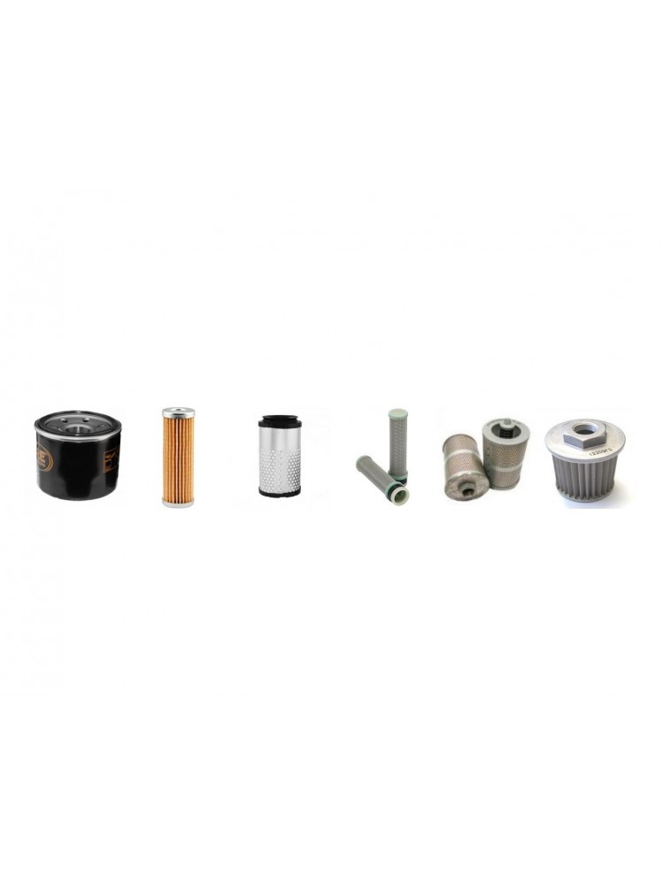 Kubota K x008-3 Compact E xcavator Filter Kit