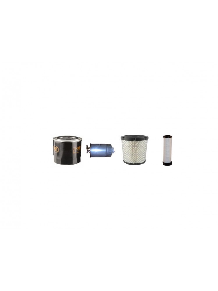 Kubota KX41-2V Alpha Filter Service Kit Air, Oil, Fuel Filters