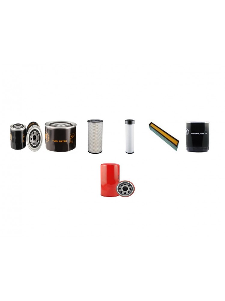 KUBOTA M 105 SHDC Filter Service Kit w/Kubota V3800-DI-TIE2Q Eng.