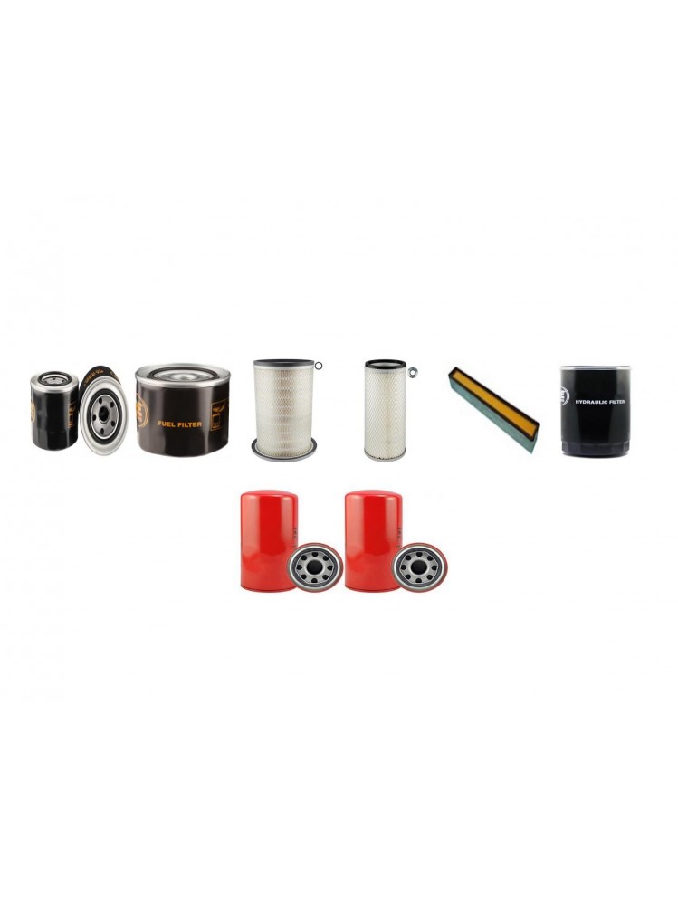 Kubota M110 Tractor Filter Kit