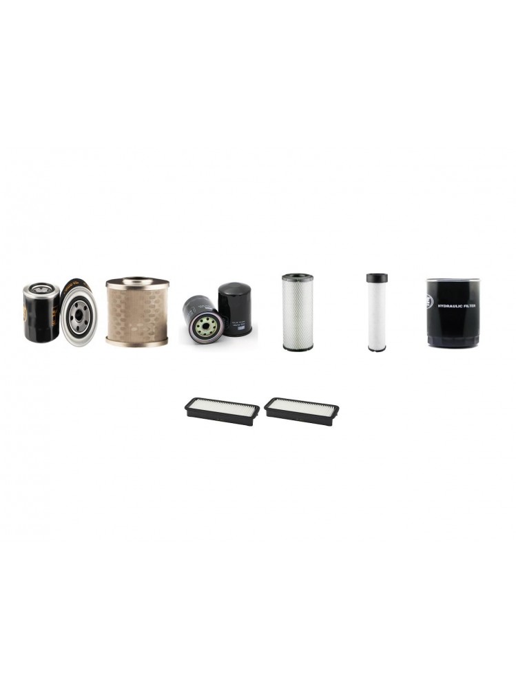 Kubota M6800 Tractor Filter Kit