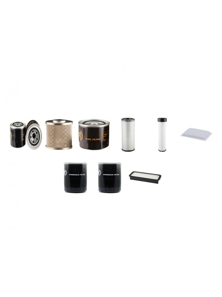 KUBOTA M 7040 Filter Service Kit w/Kubota V3307 Eng.