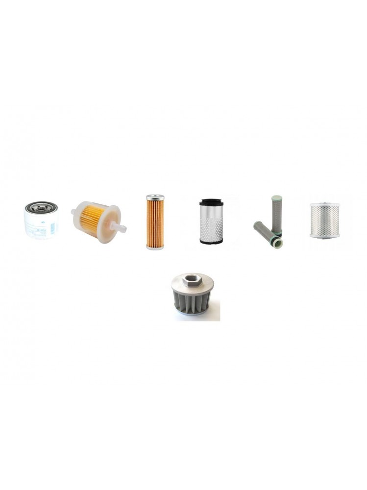 Kubota U10 Mini E xcavator Filter Kit