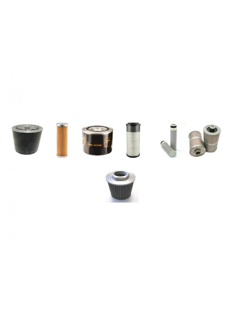 Kubota U35-3a Mini E xcavator Filter Kit