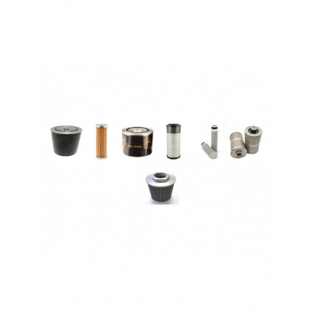 KUBOTA U35-3a Filter Service Kit w/Kubota D1503 Eng. YR 2004-