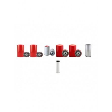 LIEBHERR A904C LITRONIC Filter Service Kit Air Oil Fuel Filters w/LIEBHERR Eng. SN 18717- YR 2004- 439/440/441