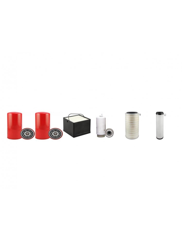 LIEBHERR A 924 LITRONIC Filter Service Kit Air Oil Fuel Filters w/LIEBHERR  Eng. SN  9658-