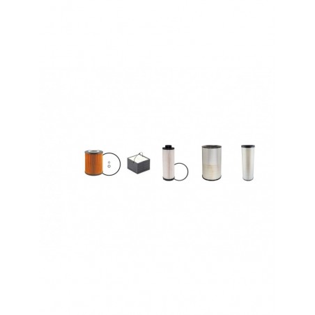 LIEBHERR HS845HD Filter Service Kit Air Oil Fuel Filters w/MAN D846A7 Eng.