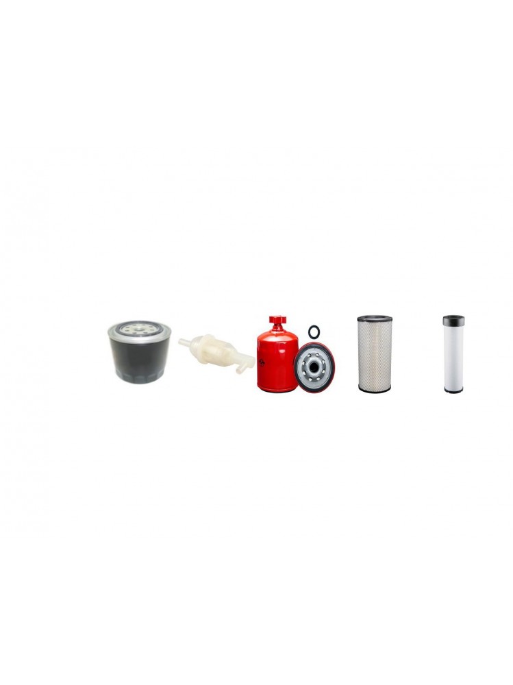 LIEBHERR L 507 SPEEDER Filter Service Kit Air Oil Fuel Filters w/Deutz D20119L04W Eng. SN  1110-26650 YR  2010-  1108/1110
