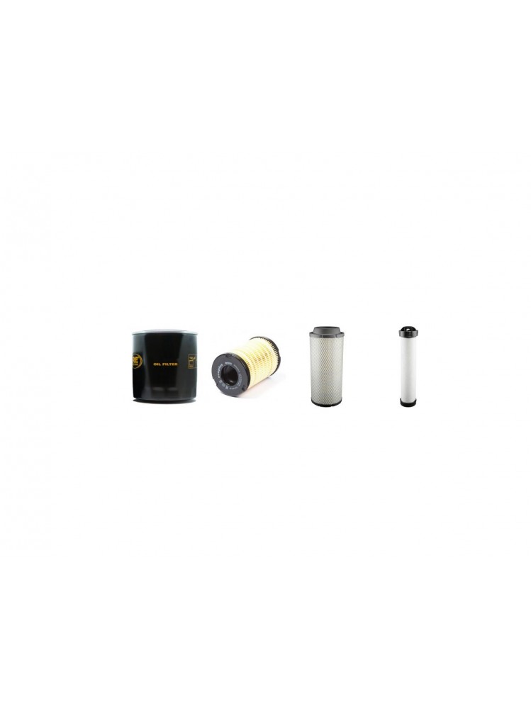 LINDNER GEOTRAC 73 A Filter Service Kit Air Oil Fuel Filters w/Perkins 1103C-33T Eng.   YR  2004-
