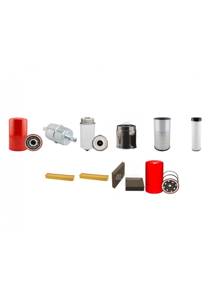 MAC CORMICK MTX 120 T2 Filter Service Kit w/Cummins Eng. 2004- TIER II