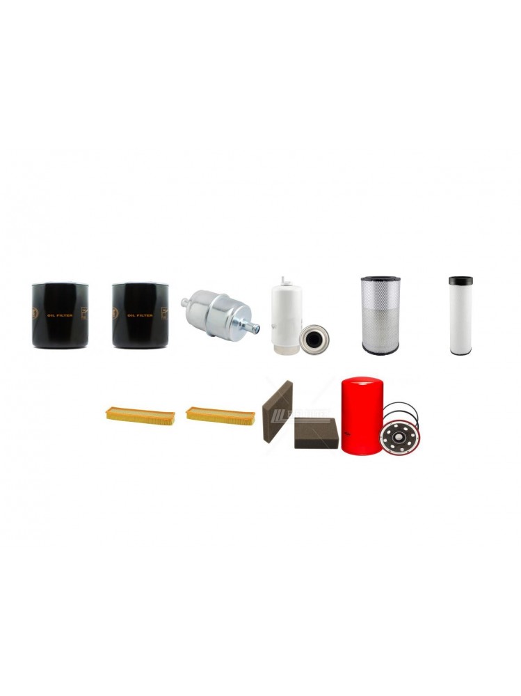 MAC CORMICK MTX 125 T1 Filter Service Kit w/Perkins Eng. 2002- HP 132 CH TIER I