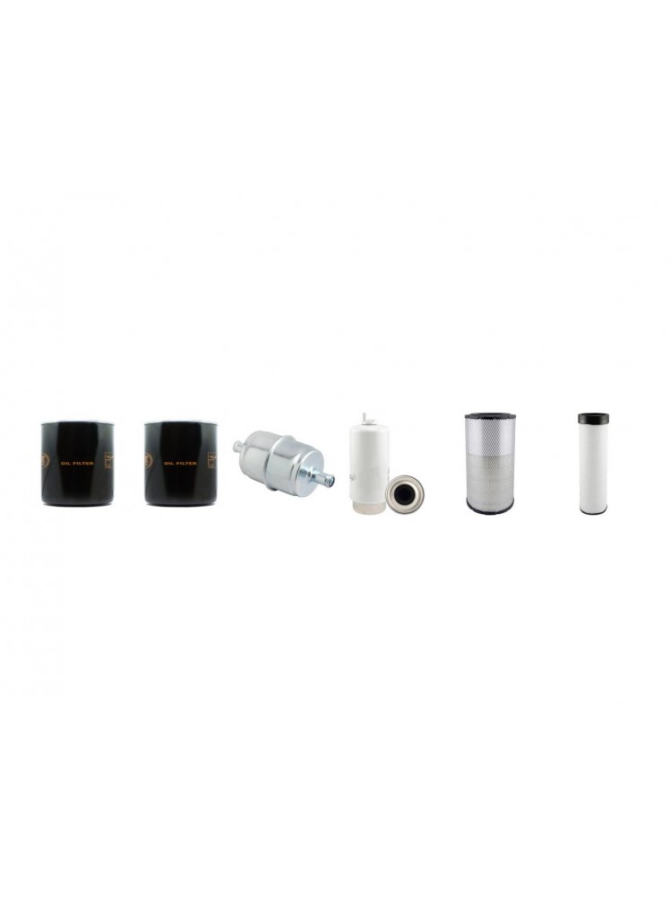 CORMICK MAC MTX 155 T1 Filter Service Kit Air Oil Fuel Filters w/Perkins  Eng.   YR  2002- 163 CH TIER I