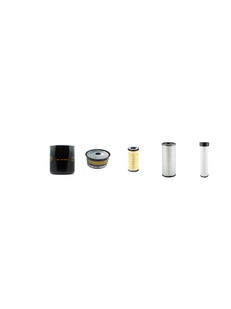 CORMICK MAC T 80 RESTYLING T3 Filter Service Kit Air Oil Fuel Filters w/Perkins 1104 Eng.   YR  2010-  TIER III