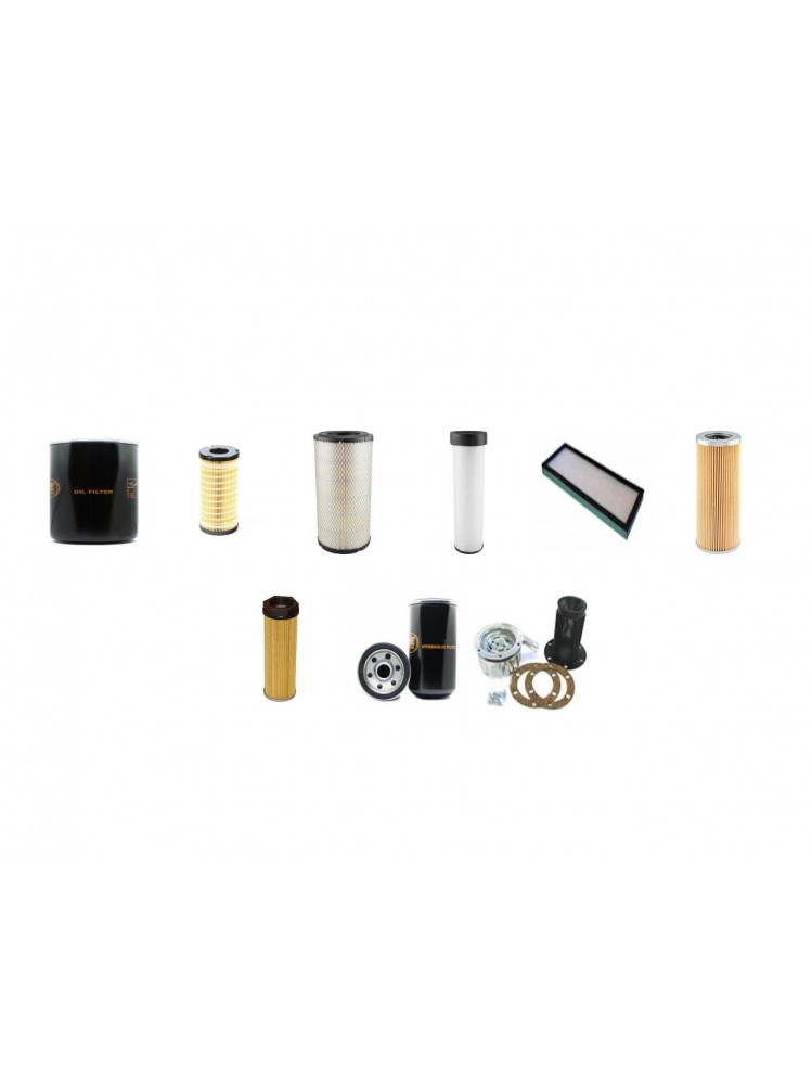 MANITOU ML 635 TURBO SERIE 3-E2 Filter Service Kit w/Perkins 1104C-44T Eng.   YR  2003-