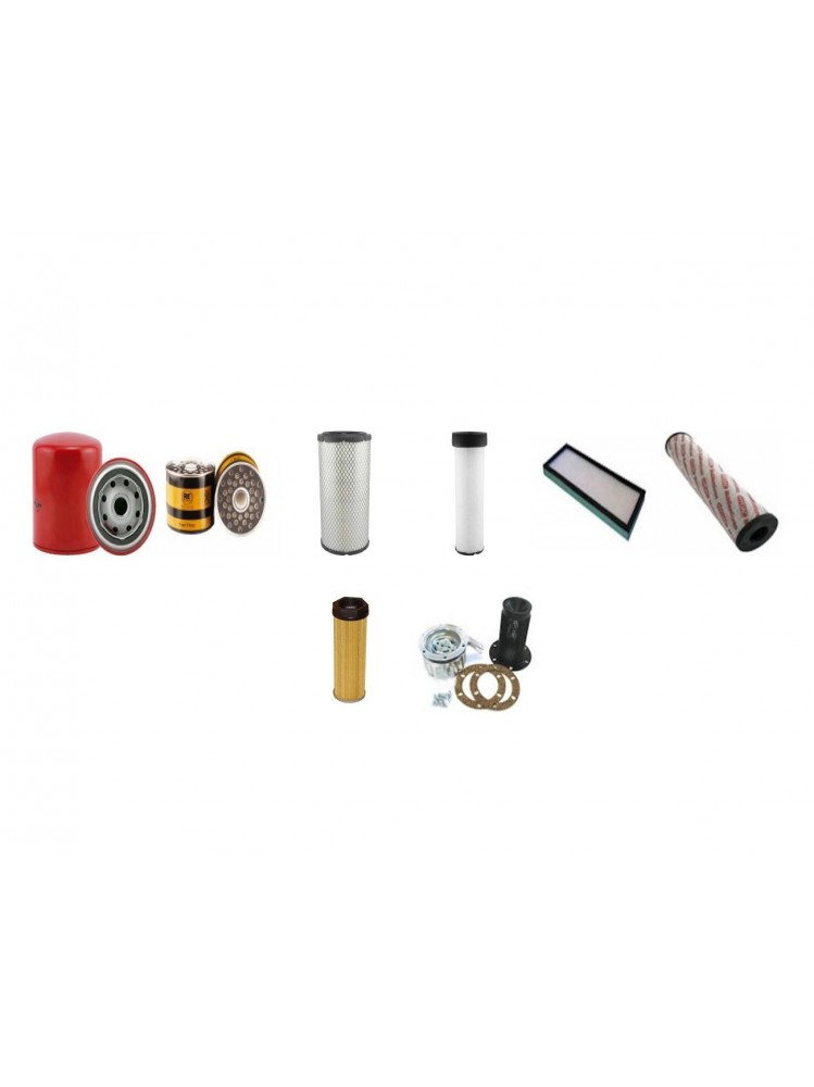 MANITOU MLT 523 TURBO Filter Service Kit w/Perkins TURBO  Eng.   YR  2002-