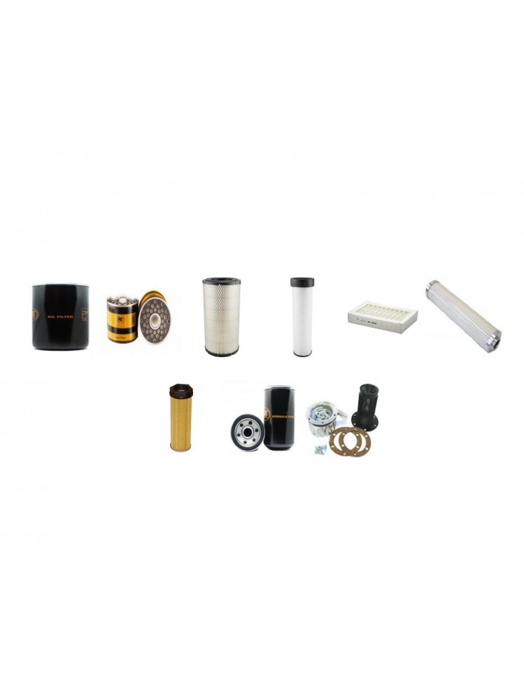 MANITOU MLT 633-120 LS TURBO POWERSHIFT Filter Service Kit w/Perkins TURBO  Eng.   YR  1999-