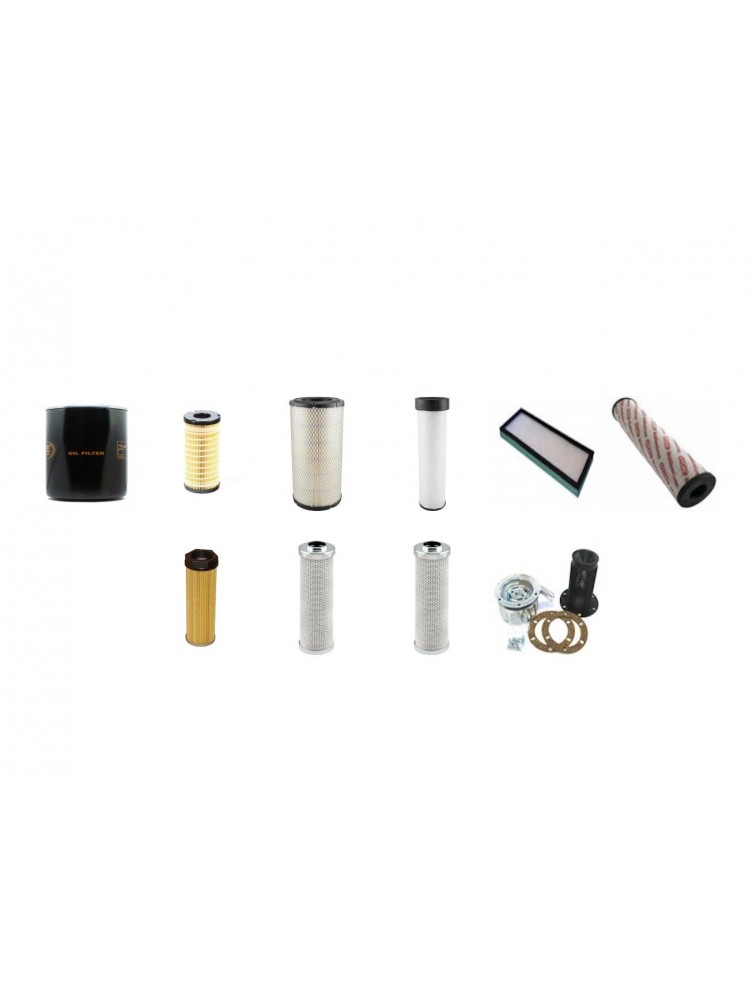 MANITOU MT 1745 HSL TURBO ULTRA SERIE 2-E2 Filter Service Kit w/Perkins 1104C-44T Eng.   YR  2006-