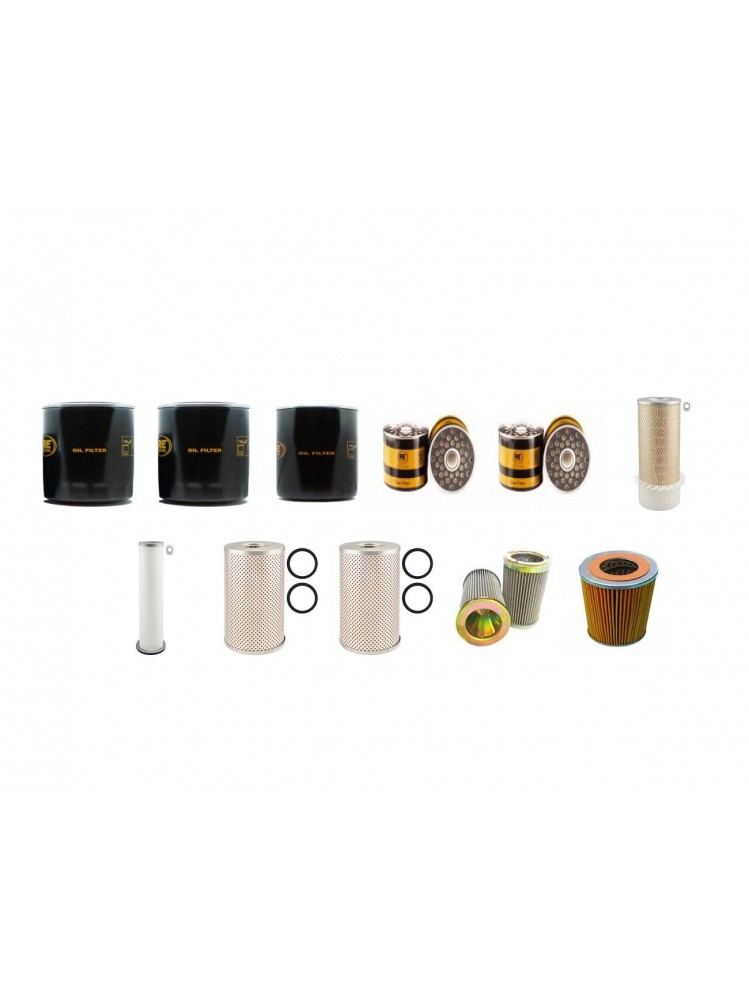 MASSEY FERGUSON 1250 Filter Service Kit w/Perkins A6.354.4 Eng.