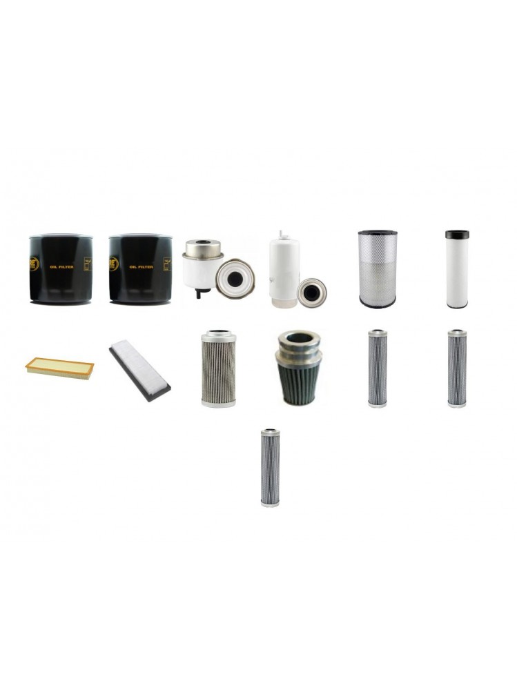 MASSEY FERGUSON 6465 DYNA 6 Filter Service Kit w/Perkins 1106-C-E60TA Eng.   YR  2003-2005 125 CH