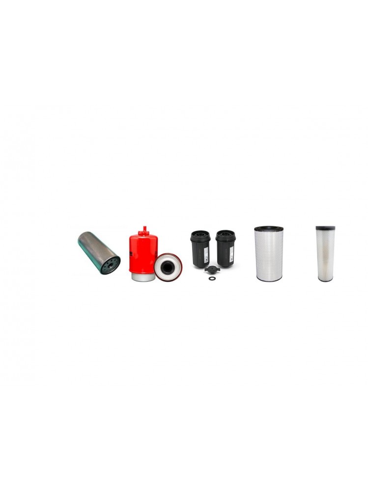 MASSEY FERGUSON 7370 BETA Filter Service Kit Air Oil Fuel Filters w/SISU 84AWI708 Eng.   YR  2012-