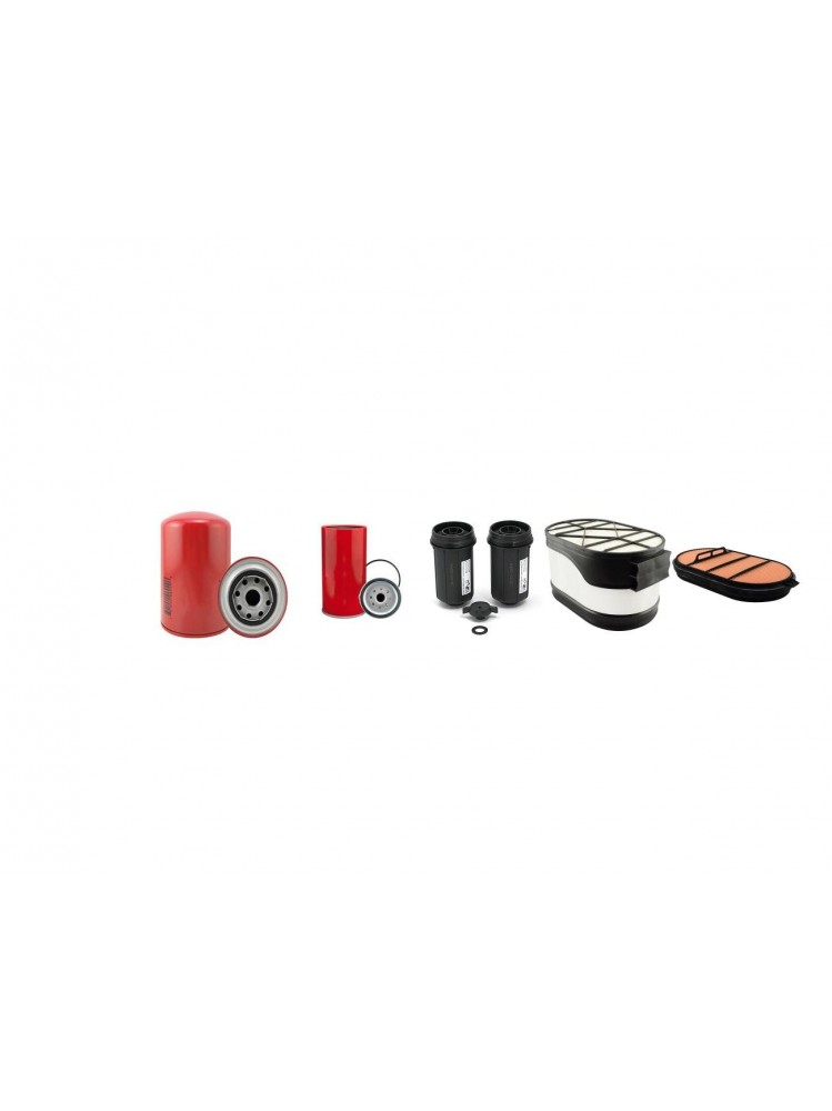 MASSEY FERGUSON 7619 DYNA 6 Filter Service Kit Air Oil Fuel Filters w/SISU  Eng.   YR  2013- 190 CH TIER 3B/TIER IV