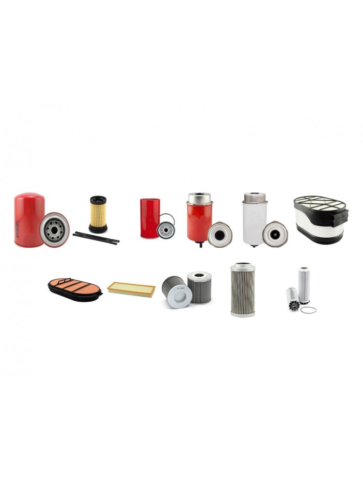 MASSEY FERGUSON 7619 DYNA 6 Filter Service Kit w/SISU 66AWI697 Eng.   YR  2012- 190 CH TIER III