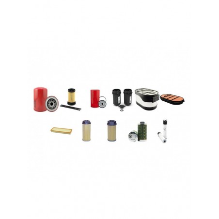 MASSEY FERGUSON 7624 DYNAVT Filter Service Kit w/SISU 6.6 Eng. YR 2013- 235 CH TIER 3B