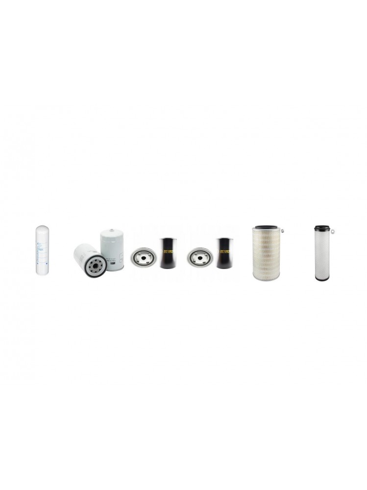 MATROT XENON Filter Service Kit Air Oil Fuel Filters w/Deutz TCD2012L04-2V Eng.   YR  2013