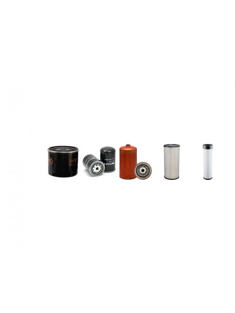 MECALAC AS 700 Filter Service Kit Air Oil Fuel Filters w/Deutz TCD2.9L4 Eng.   YR  2016- 75CH/55KW