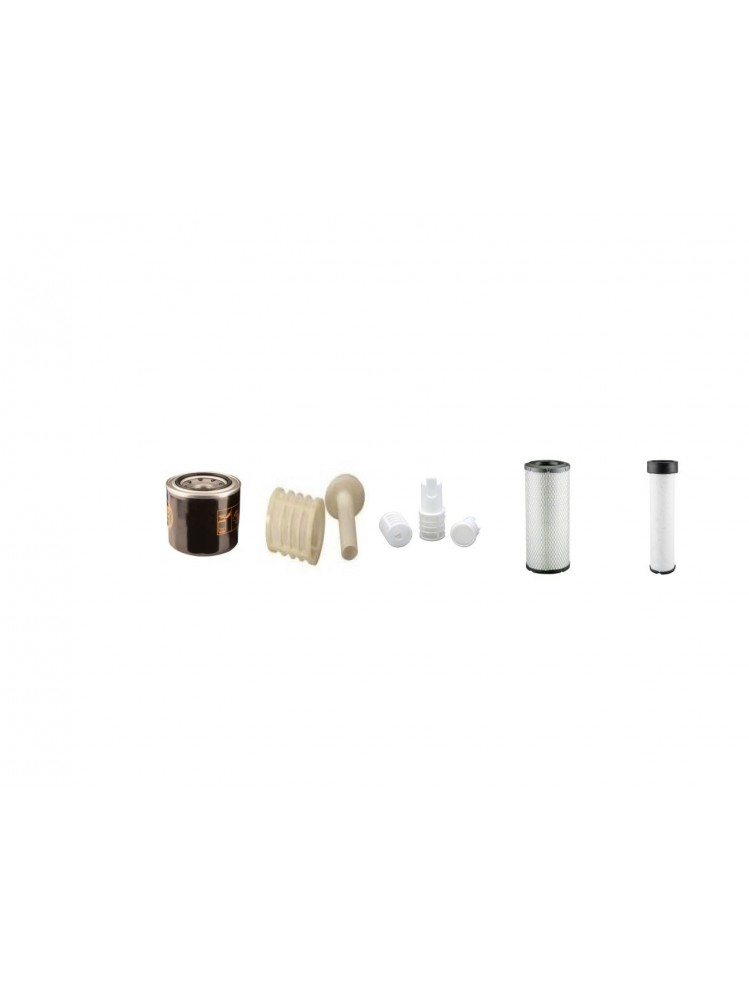 MENZI MUCK 100 VM Filter Service Kit Air Oil Fuel Filters w/Yanmar 4TNV98-25PR Eng.   YR  2014