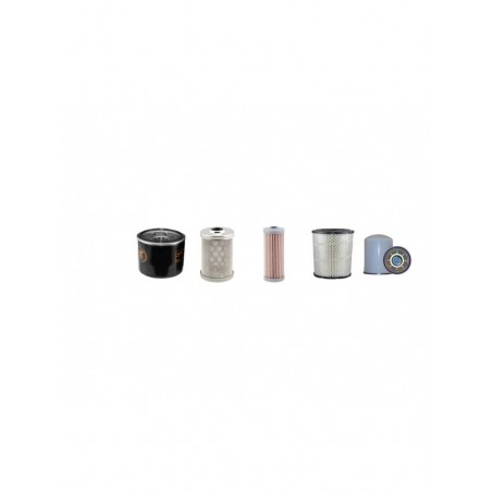 MENZI MUCK 25VX Filter Service Kit w/Yanmar 3Tnv76-Qik Eng. 2008-