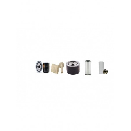 MENZI MUCK 55N-3 Filter Service Kit w/Yanmar 4Tnv98 Eng. 2008-