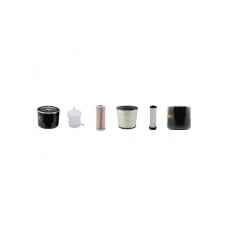 MENZI MUCK MAX 10VK Filter Service Kit w/Yanmar 3Tnv68 Eng.