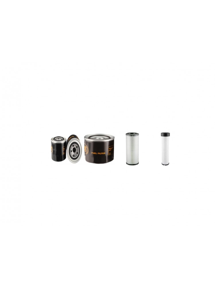 MERLO P 25.6 Filter Service Kit Air Oil Fuel Filters w/Kubota V3307-DIT-EU2 Eng.   YR  2009-