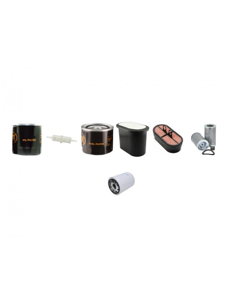 MERLO P 38.12 PANORAMIC Filter Service Kit w/Kubota V3307-Dt-Eu2 Eng. 2015