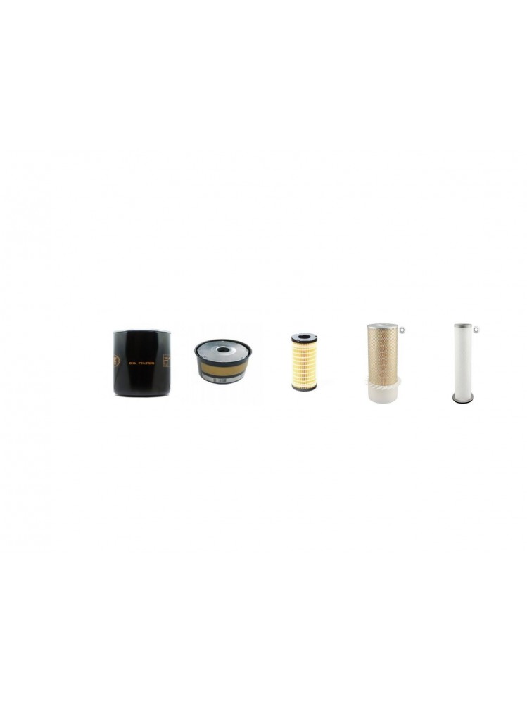 MERLO P 40.09 PLUS Filter Service Kit Air Oil Fuel Filters w/Perkins 1104D-44T Eng.   YR  2014-