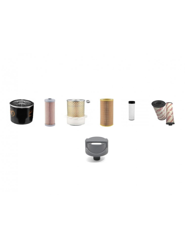 NEUSON 1403 RDV/RDC Filter Service Kit w/Yanmar 3Tne68 Eng.