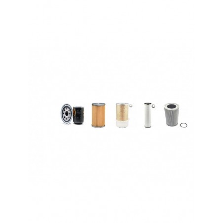 NEUSON 2702 RDV Filter Service Kit w/Yanmar 3TNE88 Eng.