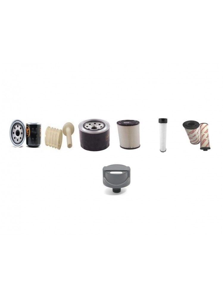 NEUSON 3003 RD Filter Service Kit w/Yanmar 3Tnv88 Eng. 2004-