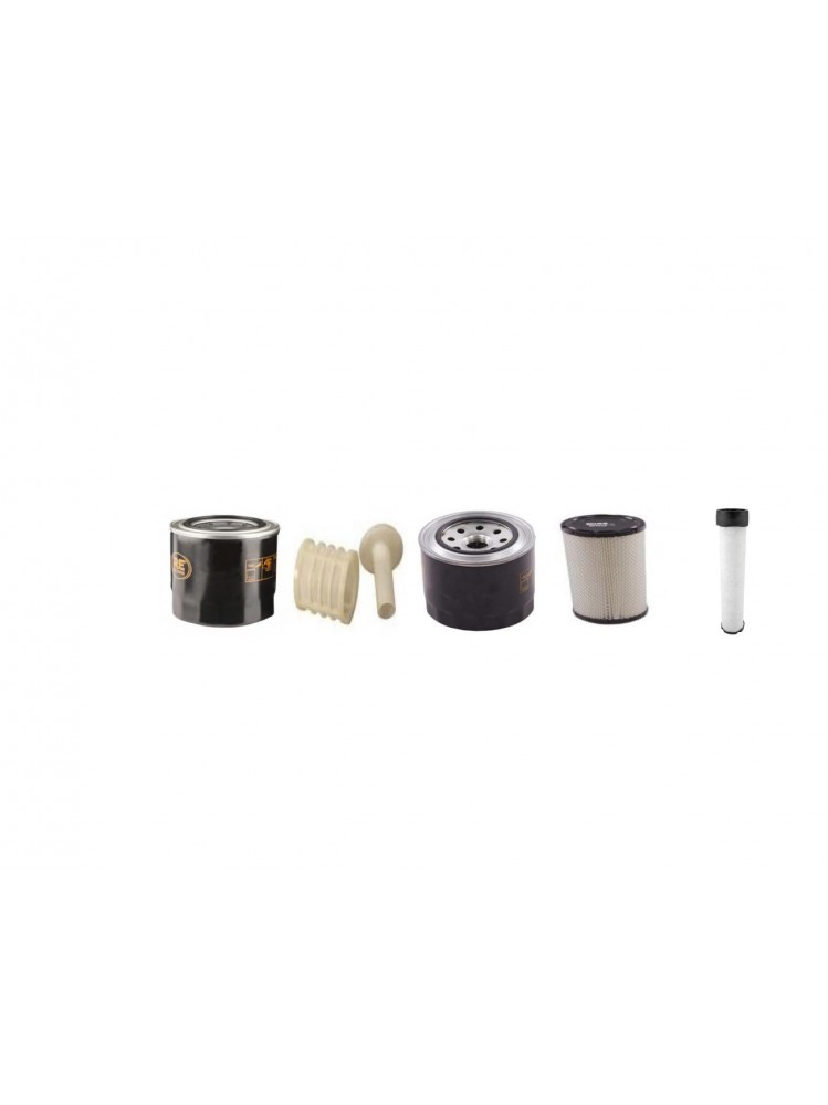 NEUSON 3503 RDV Filter Service Kit Air Oil Fuel Filters w/Yanmar 4TNV88-WNS Eng.   YR  2005-