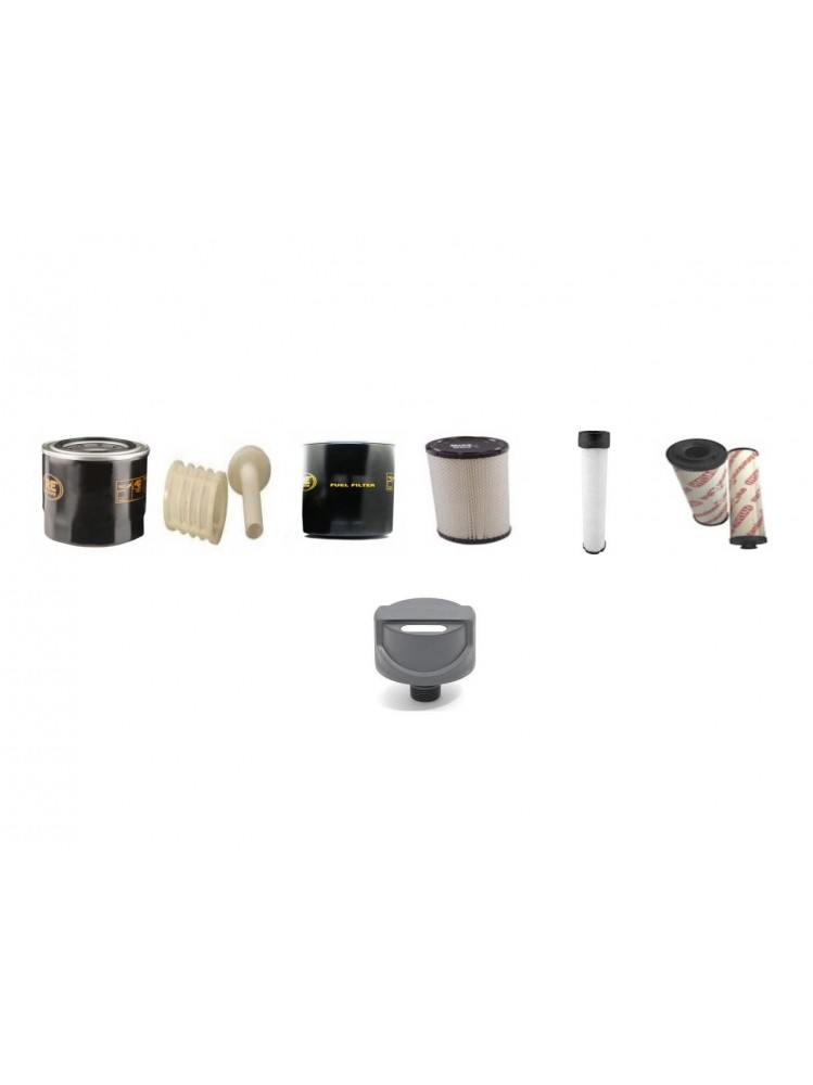 NEUSON 38 Z 3 RD Filter Service Kit w/Yanmar 3Tnv88Pns Eng. SN -AE028032006-